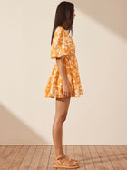 Mirella Drawstring Mini Dress