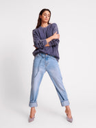 Bandit Low Waist Boyfriend Jeans Bolt Blue