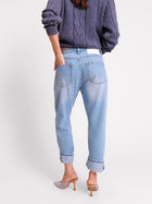 Bandit Low Waist Boyfriend Jeans Bolt Blue
