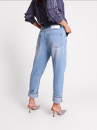 Bandit Low Waist Boyfriend Jeans Bolt Blue