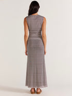 Aventi Mesh Maxi Dress