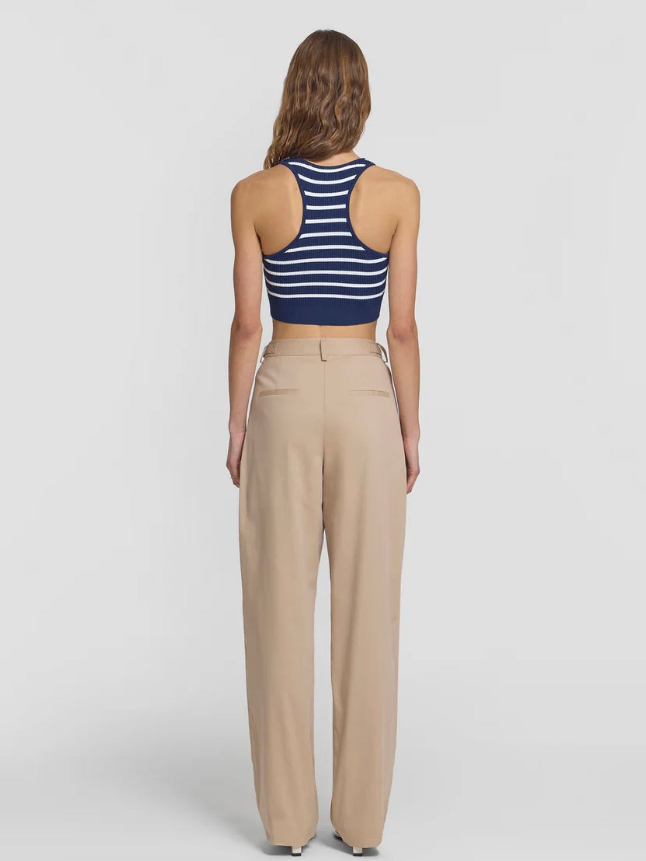 Lyra Crop Navy