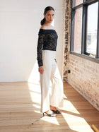Jaxon Lace Top - Black