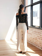 Jaxon Lace Top - Black