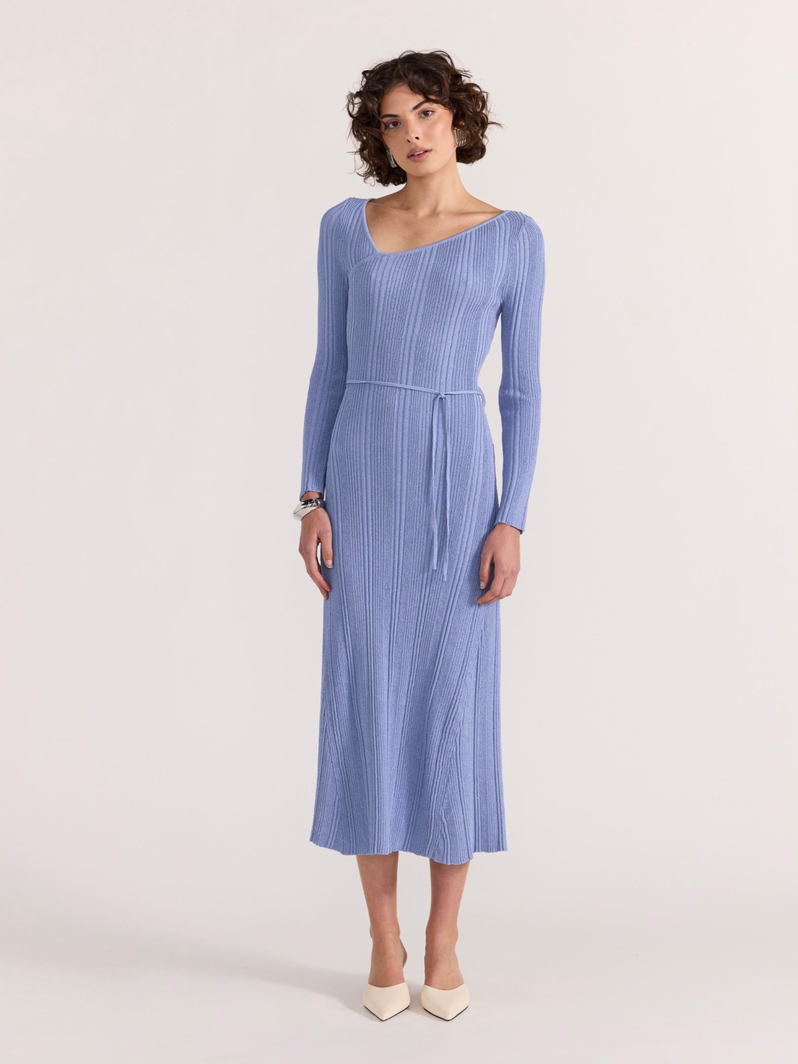 Amira Ribbed Knit Dress