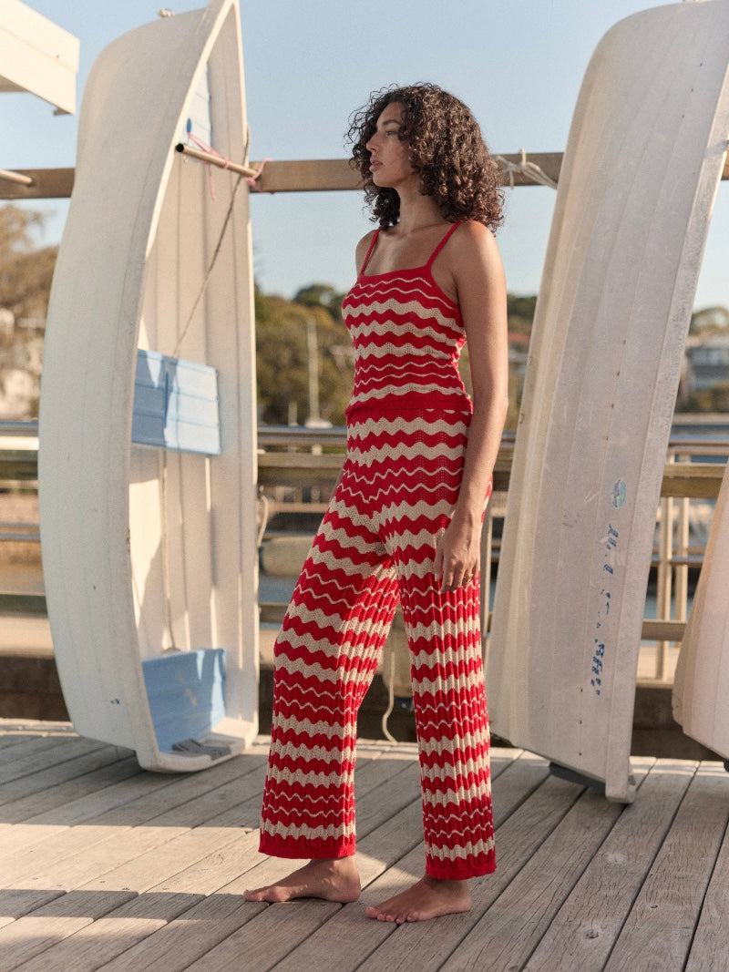 Wave Knit Pant
