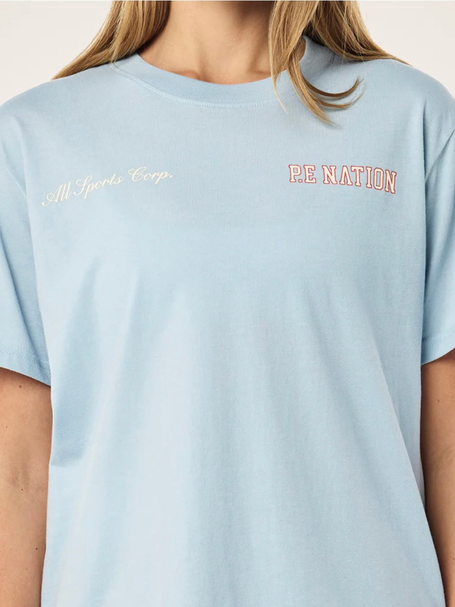 Surge Tee - Ice Blue