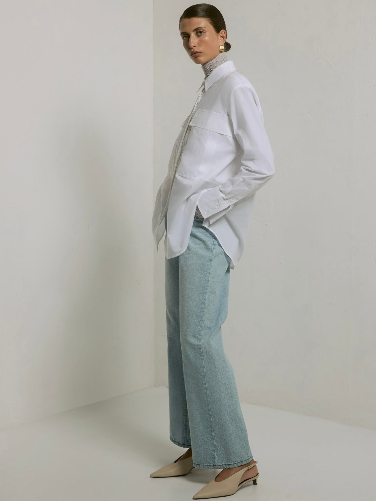 Grace Shirt - Ivory