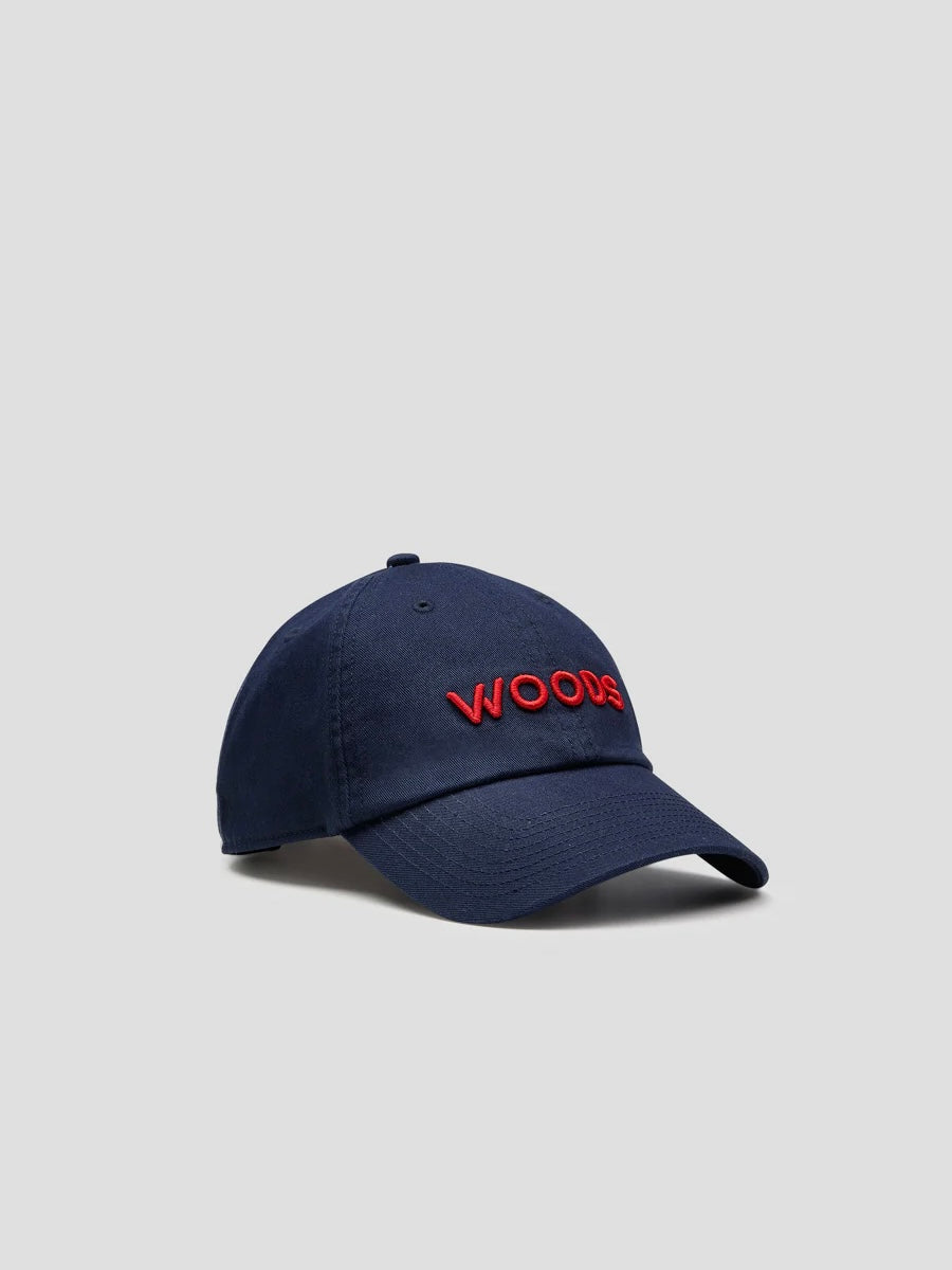Woods Cap - Red / Navy