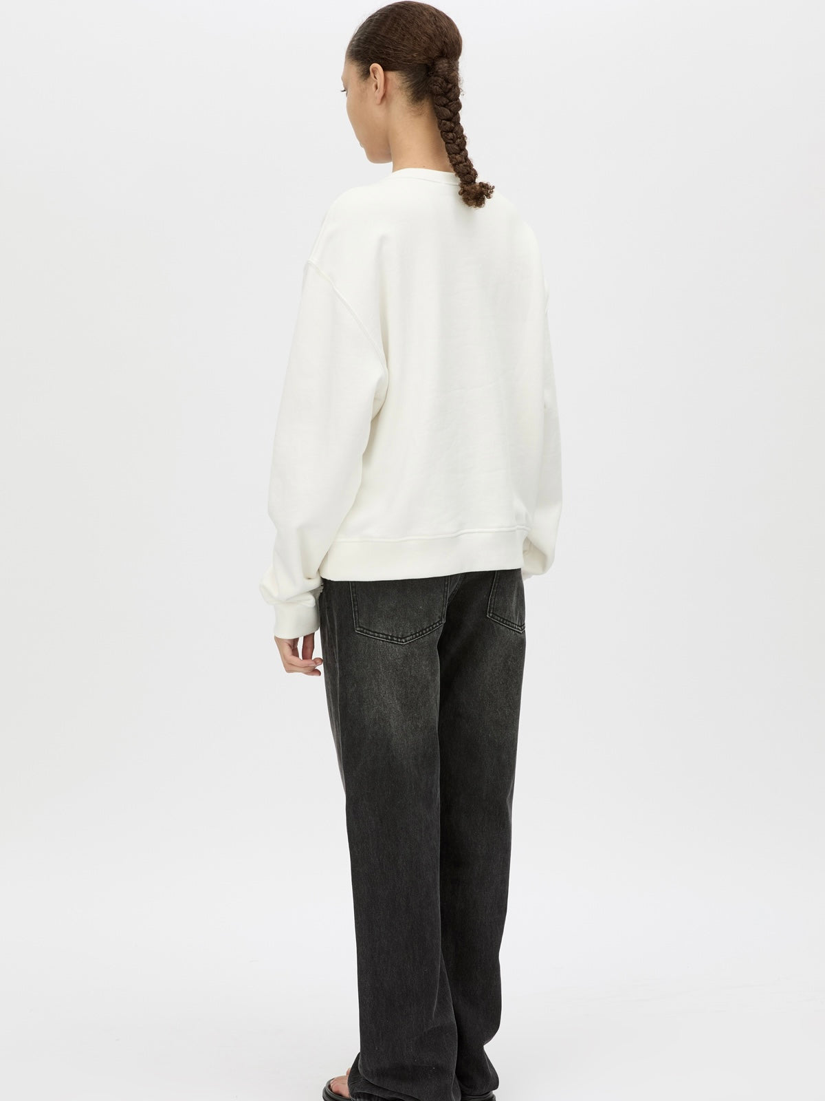 Bonnie Lge Graphic Sweater - White