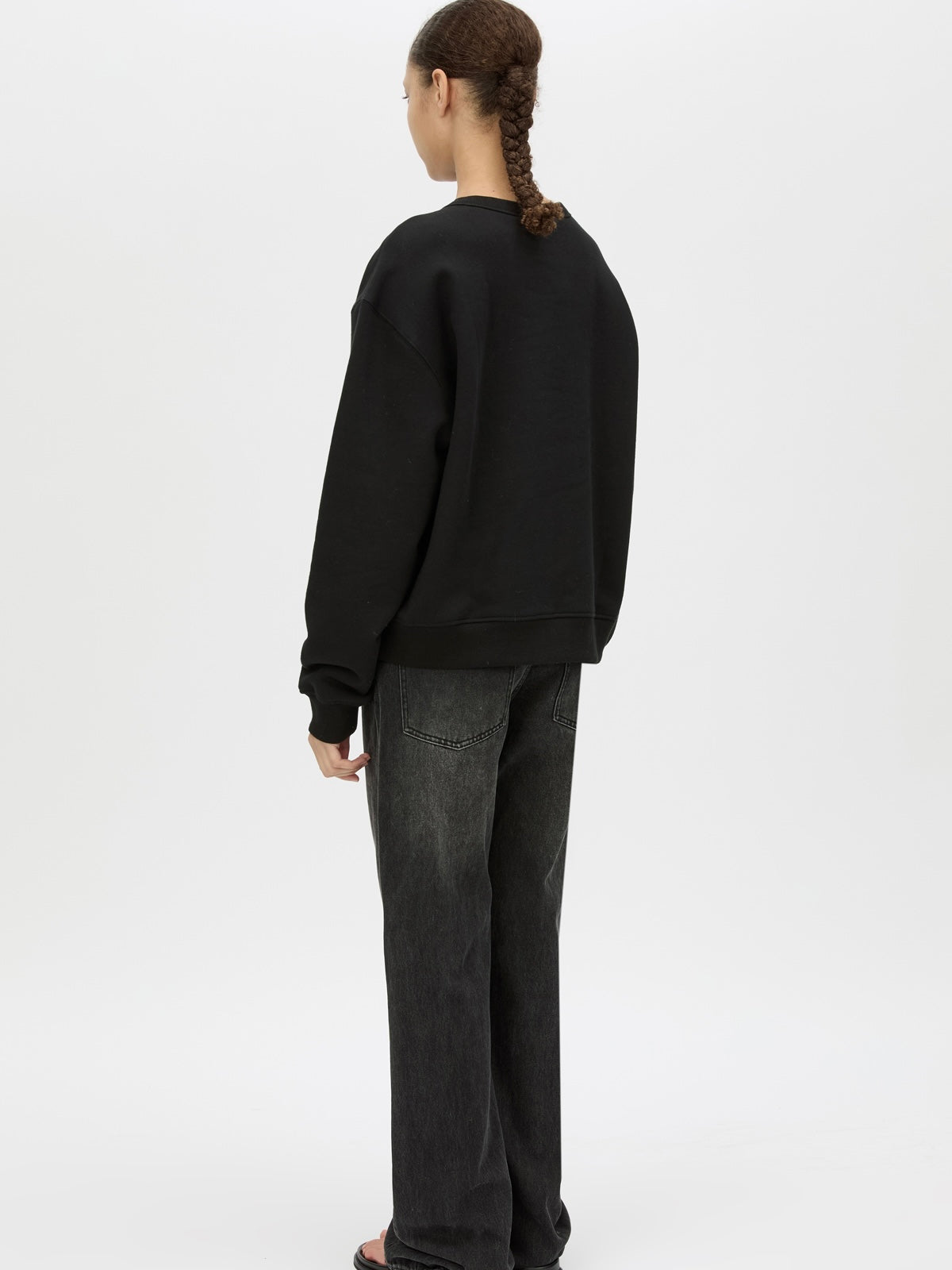 Bonnie Lge Graphic Sweater - Black