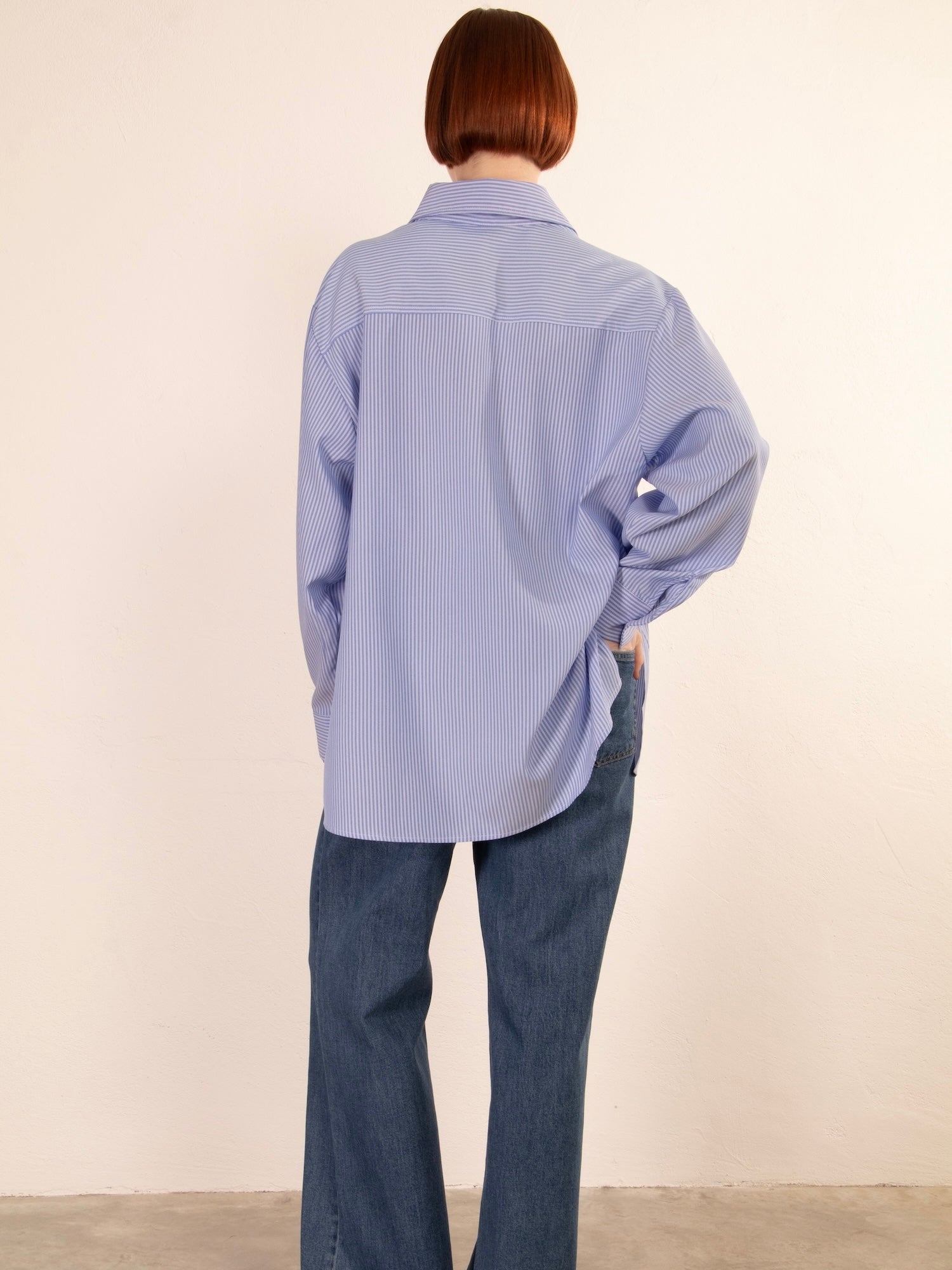 Mika Shirt - Blue Stripe