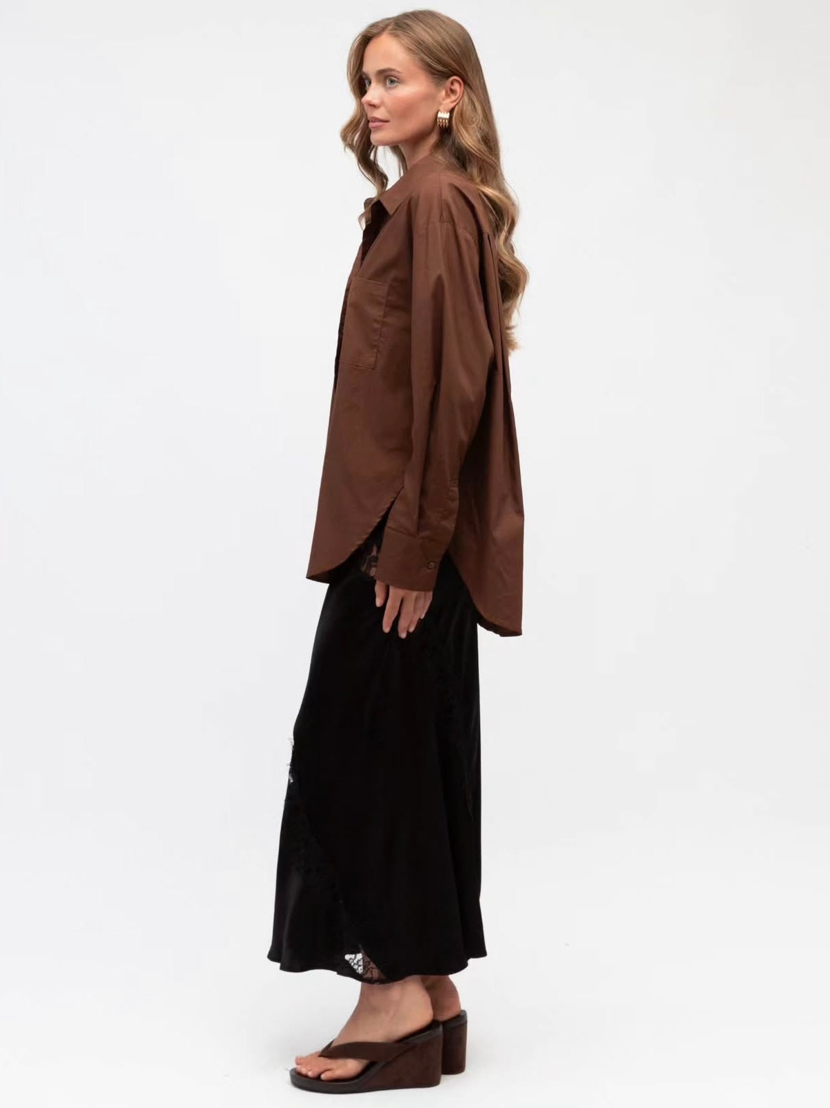 Lacy Oversized Shirt