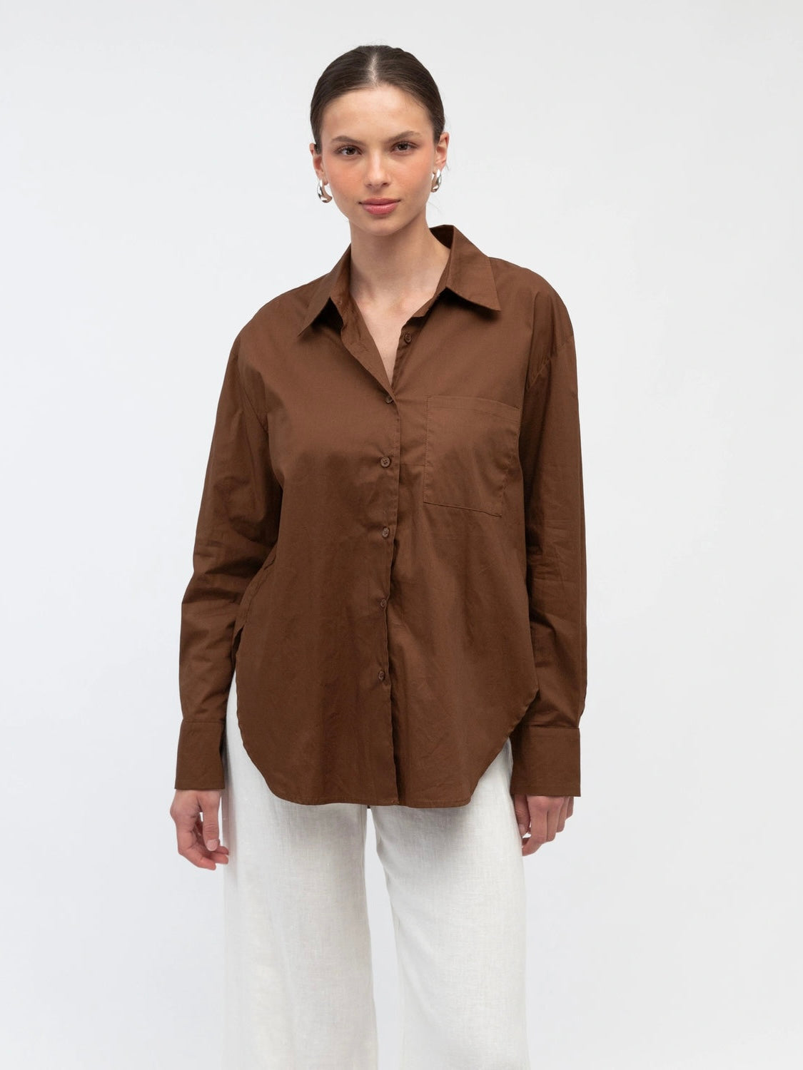 Lacy Oversized Shirt