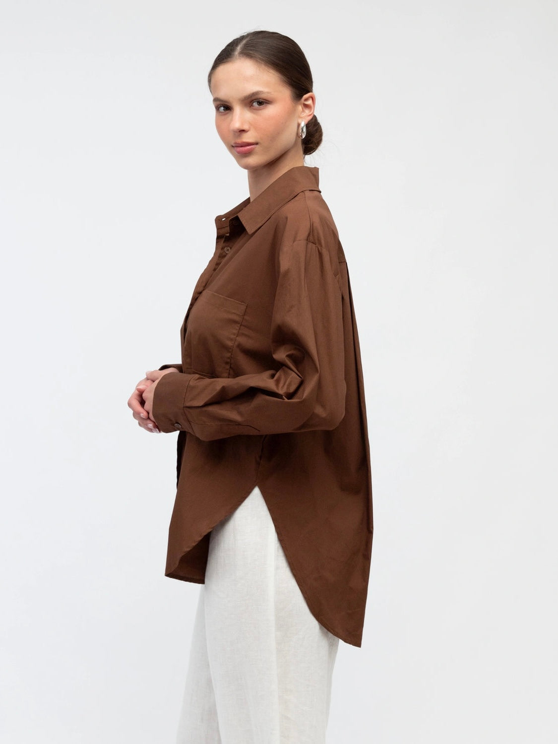 Lacy Oversized Shirt