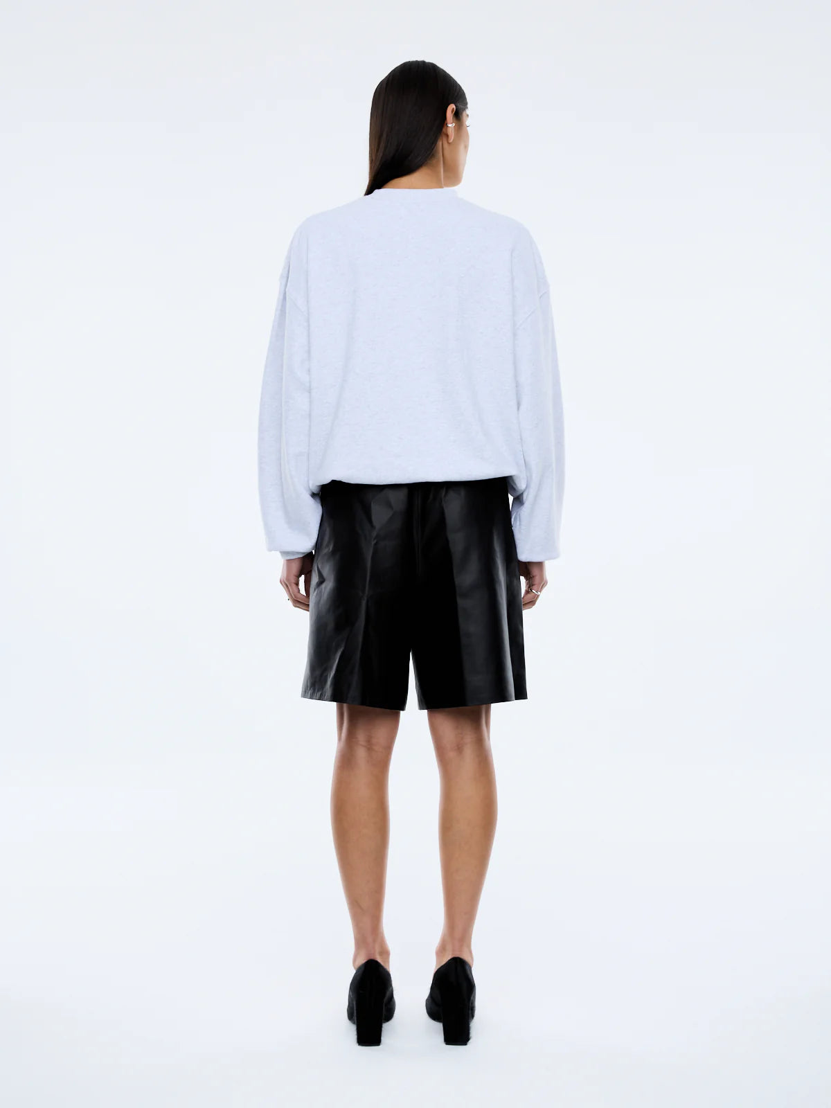 Anniversary Sweatshirt - White Marle