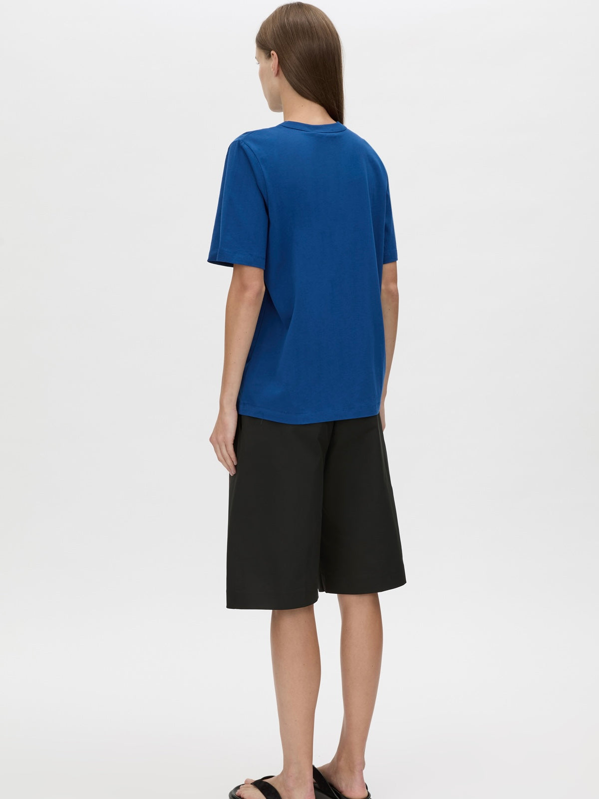 Karine Graphic Tee - Royal Blue