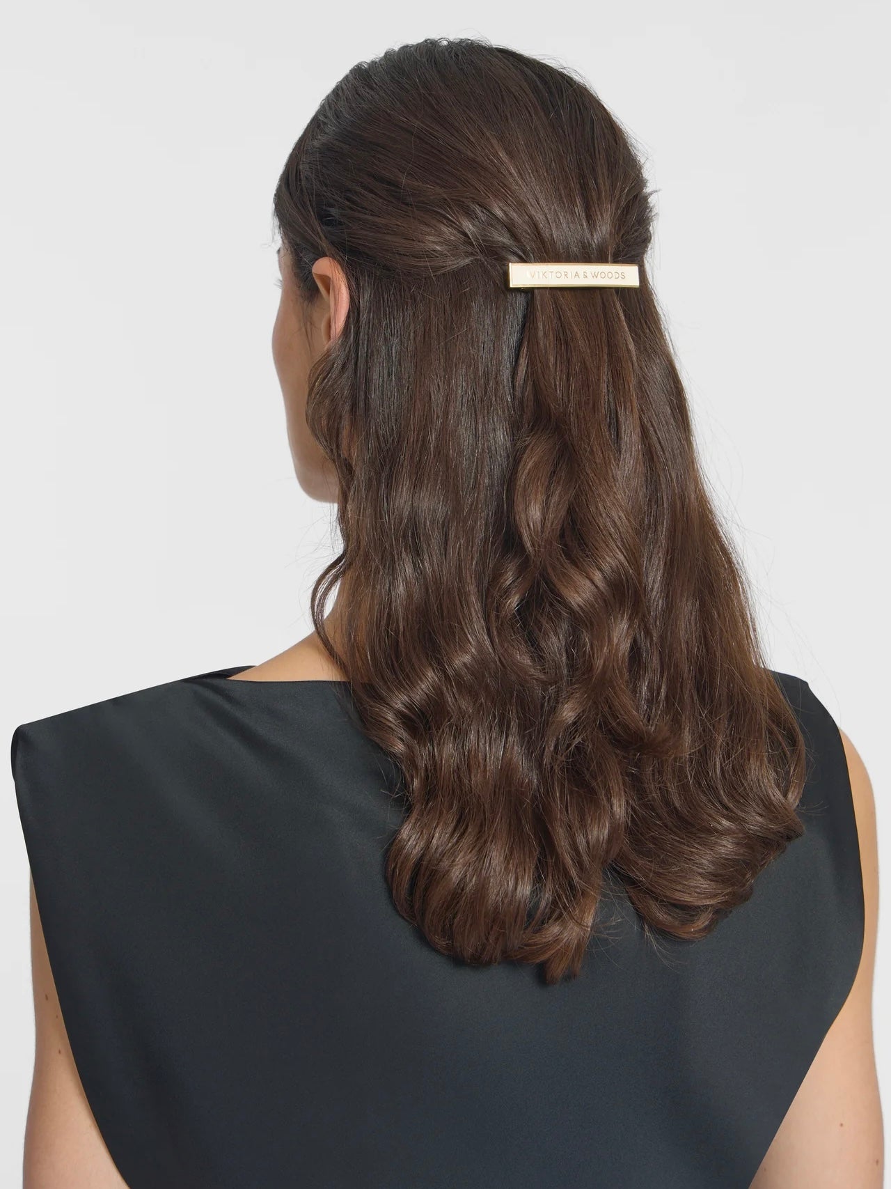 V&W Hair Clip - Ivory