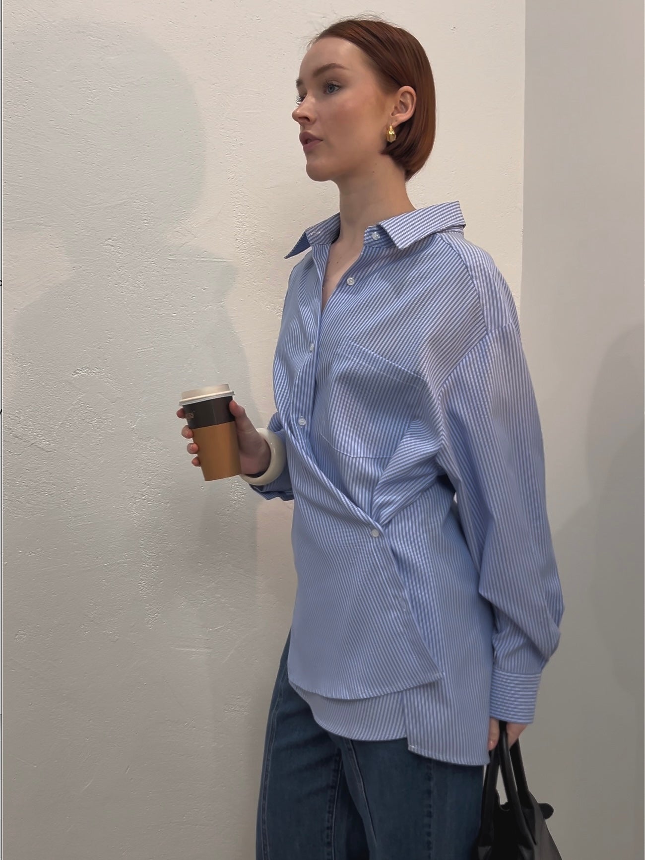 Mika Shirt - Blue Stripe