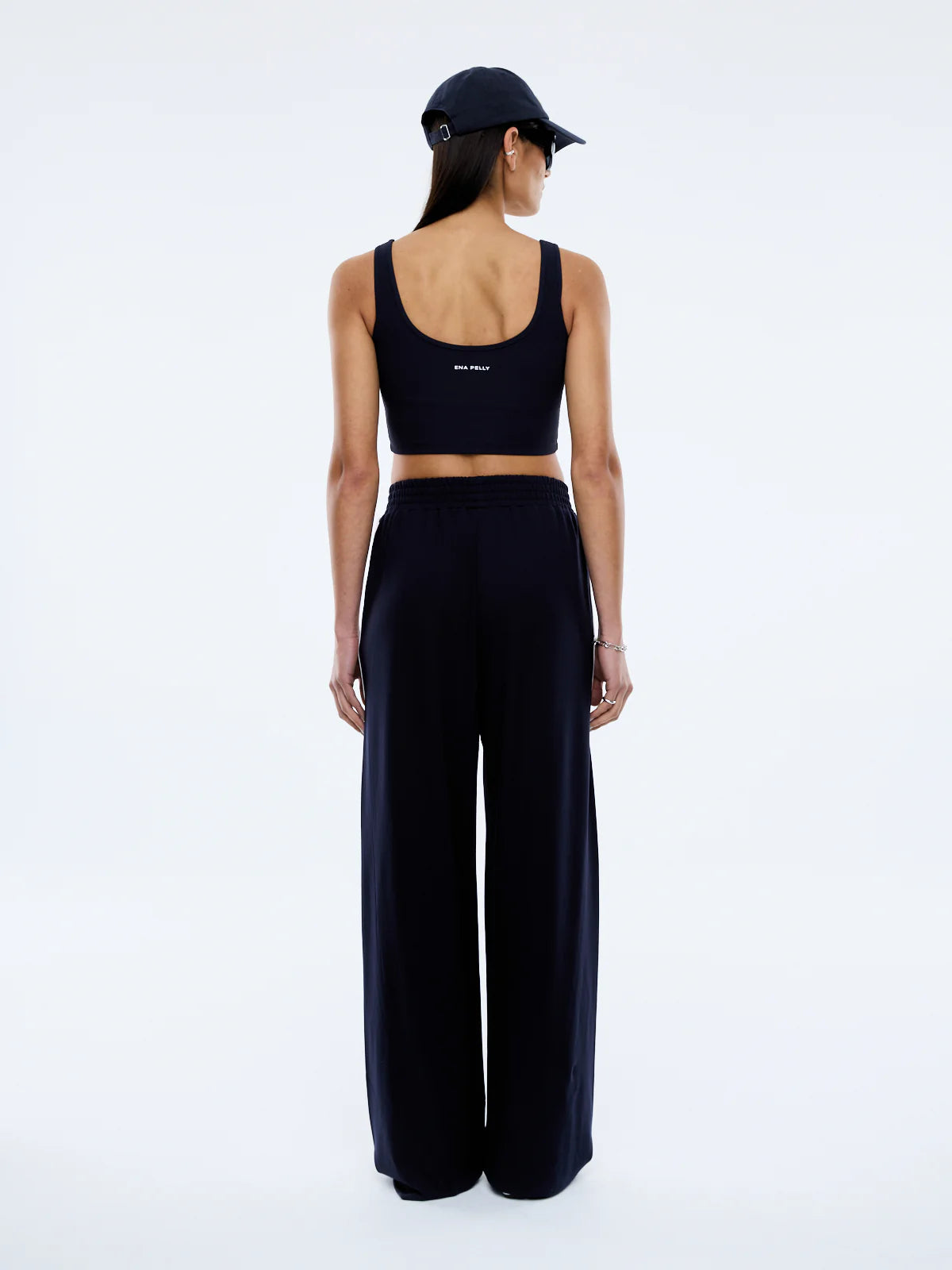 Valentina Stripe Pant - Navy