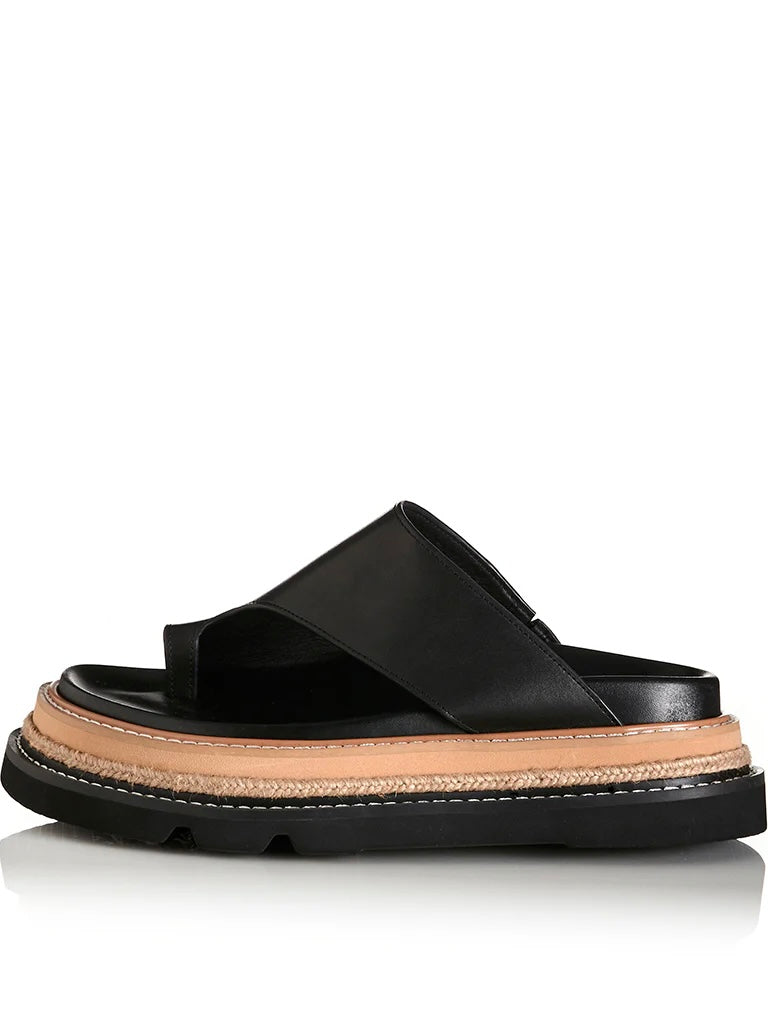 Venetia - Black Leather