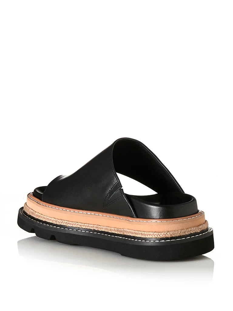 Venetia - Black Leather