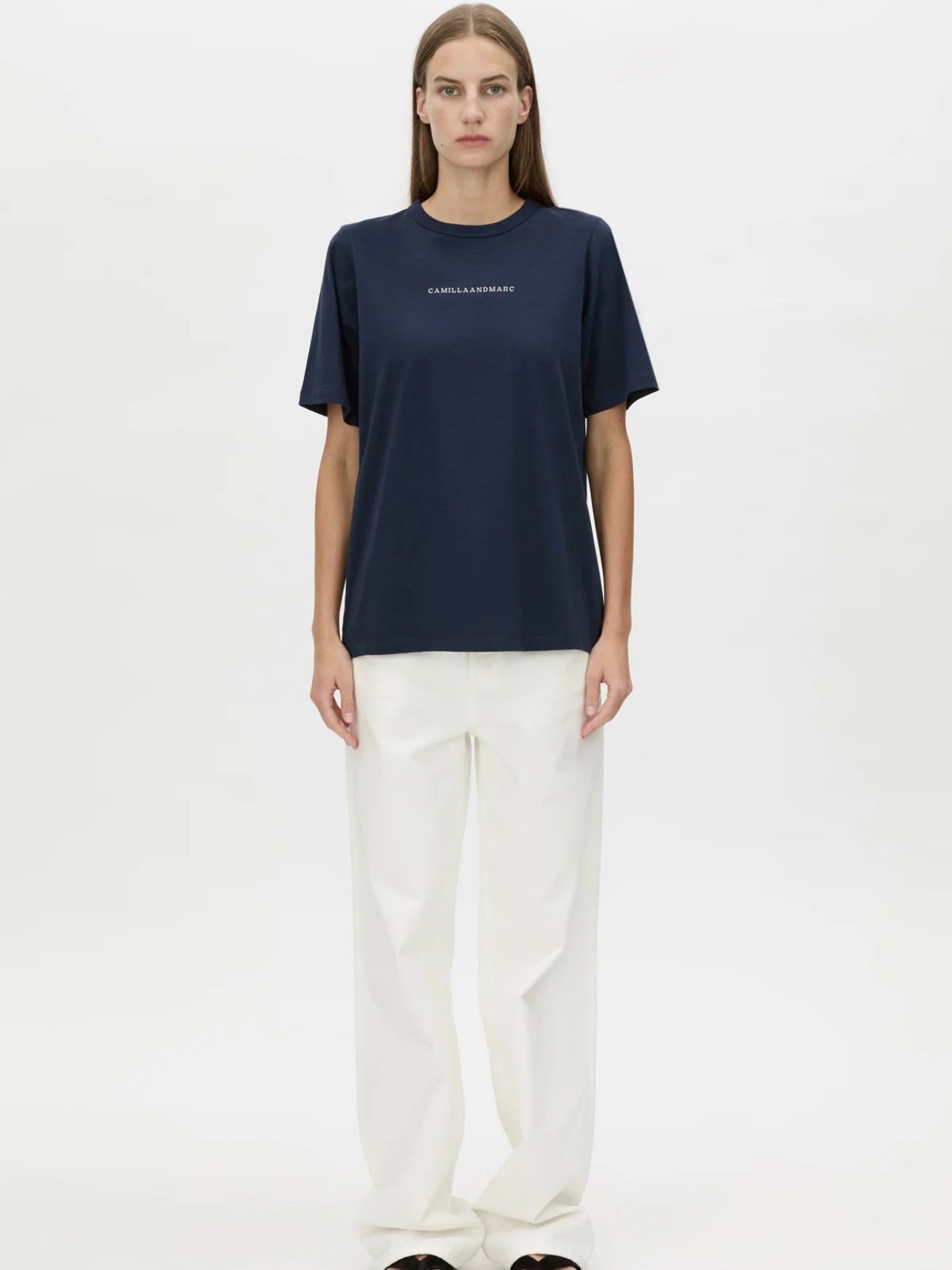 Suvero Logo Tee - Navy