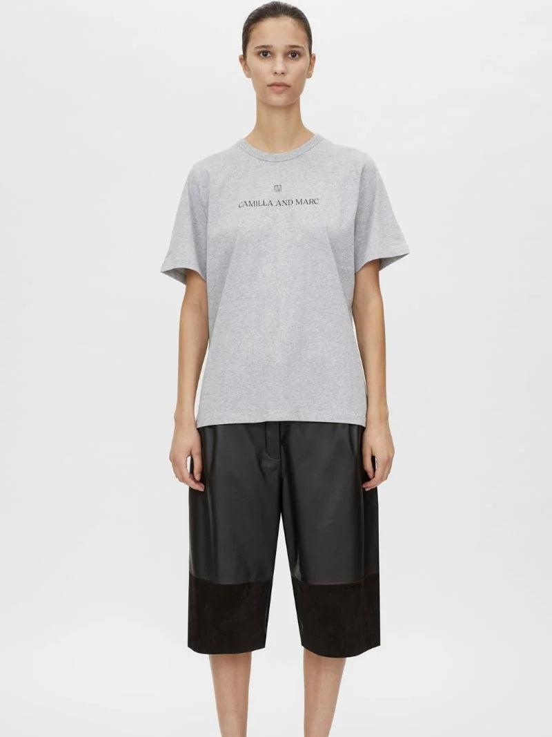 Grayson Tee - Grey Marle