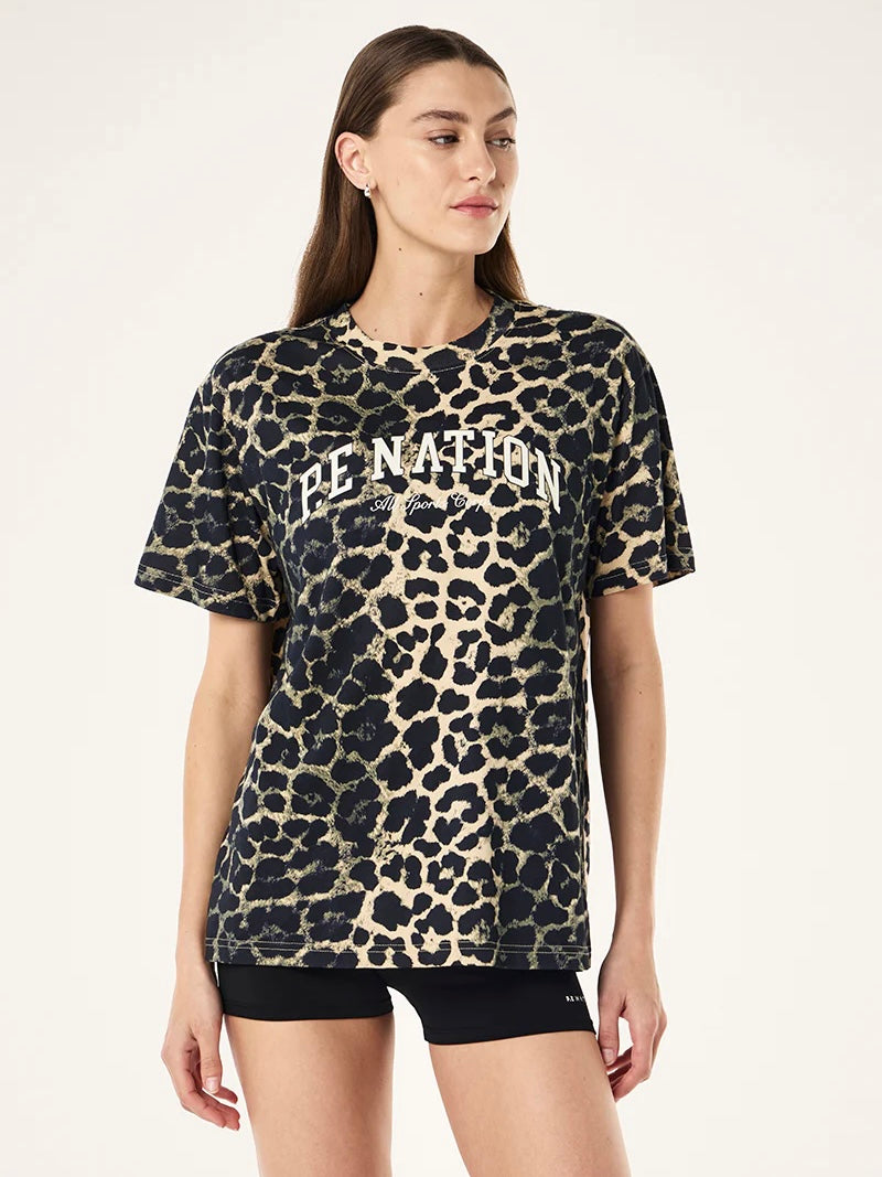 Heritage Tee - Leopard