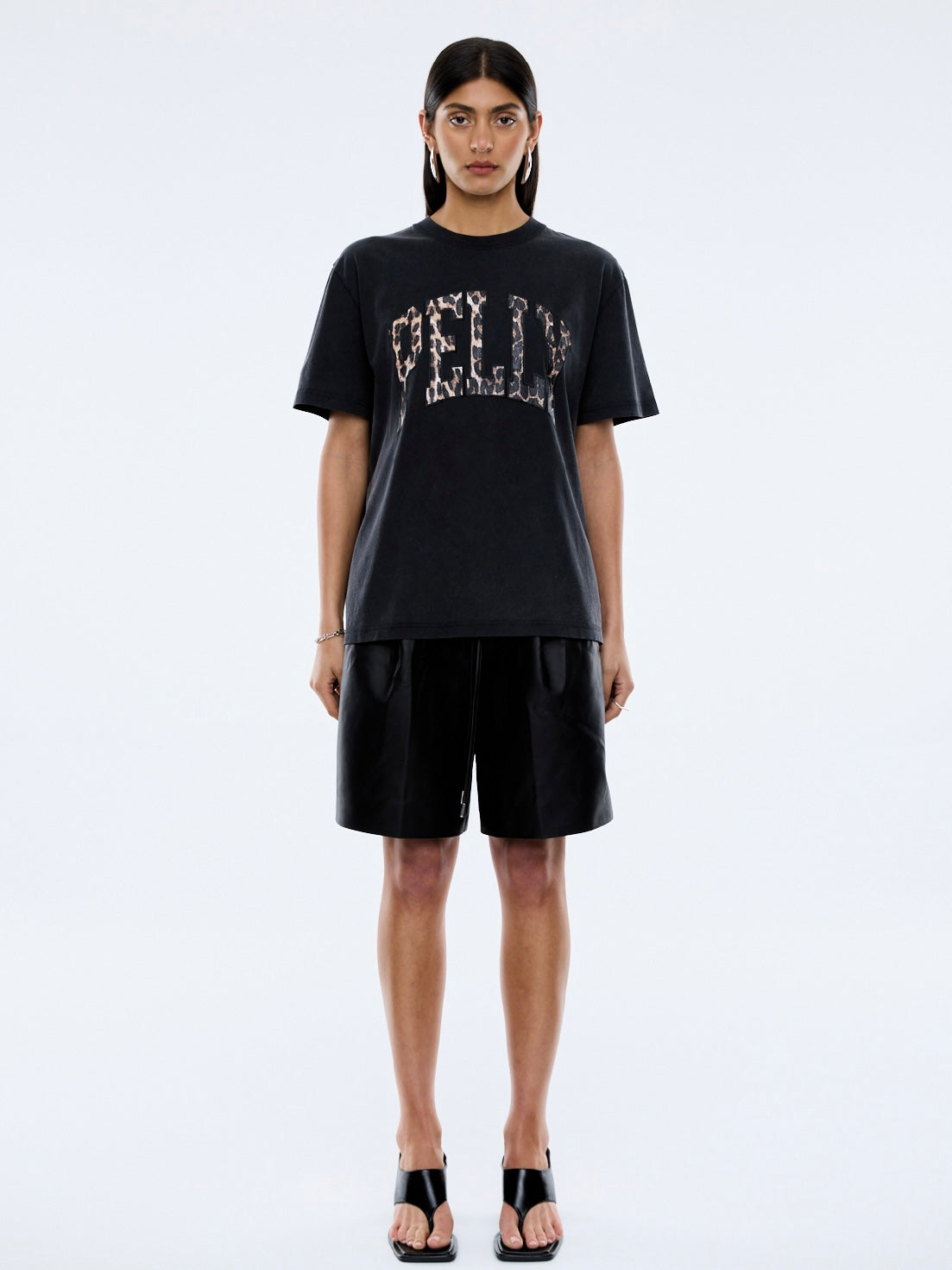 Leopard Collegiate Tee