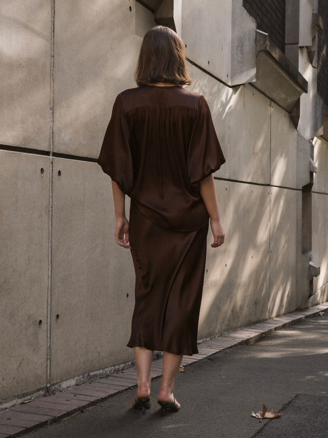 Sara Skirt - Chocolate