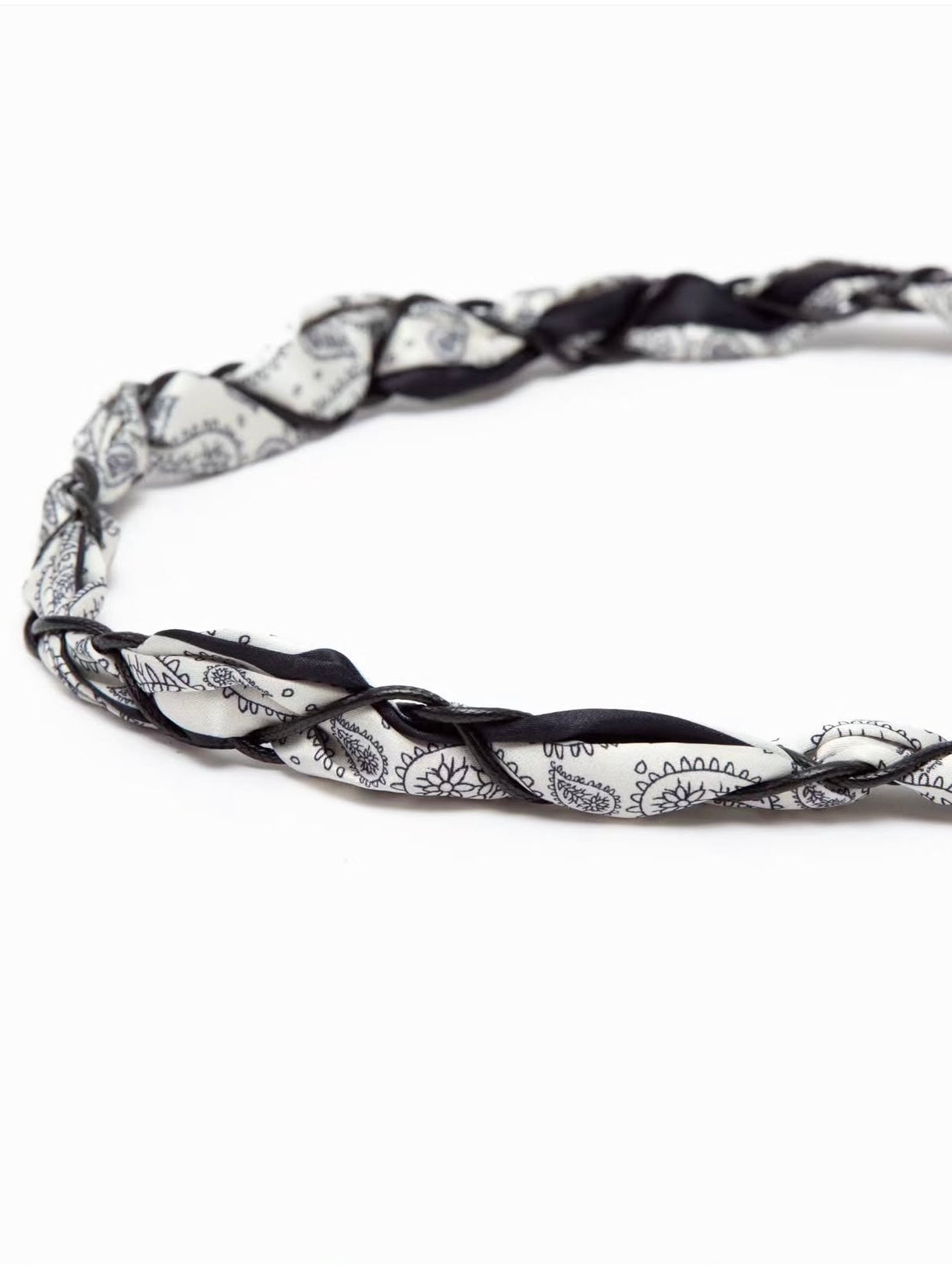 Paola Rope Belt - Black