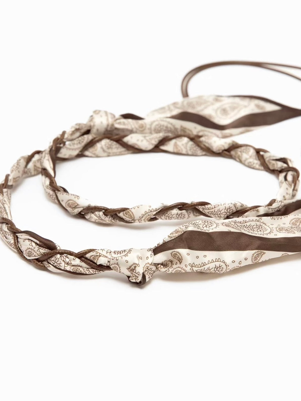 Paola Rope Belt - Brown