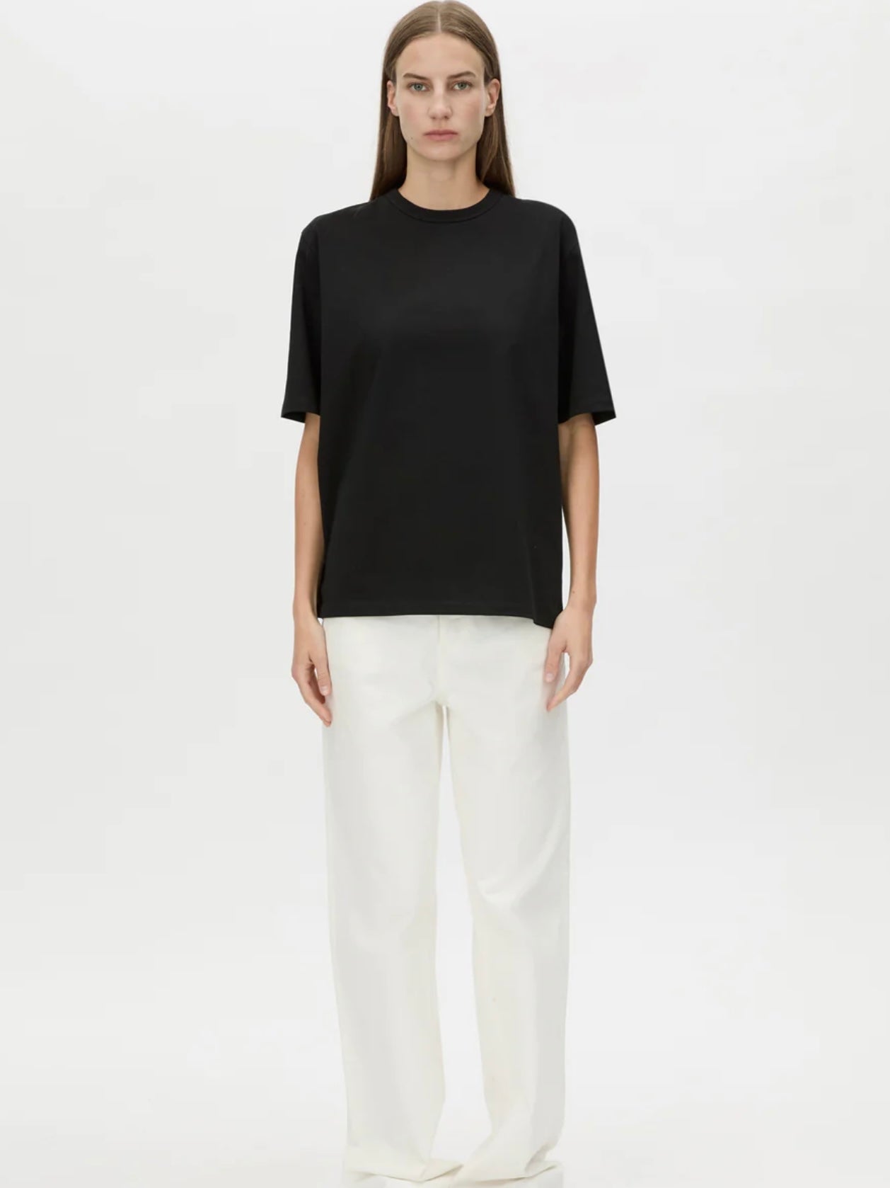 Patina Monogram Tee - Black