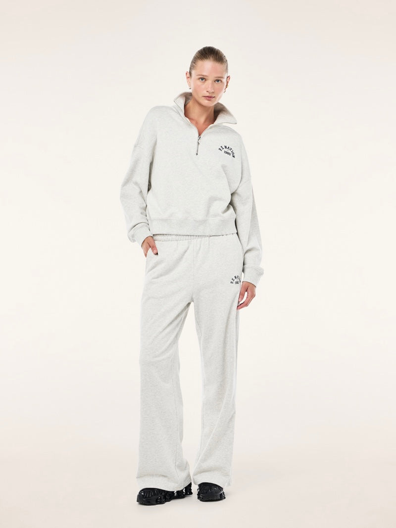 Swerve Zip Neck Sweat