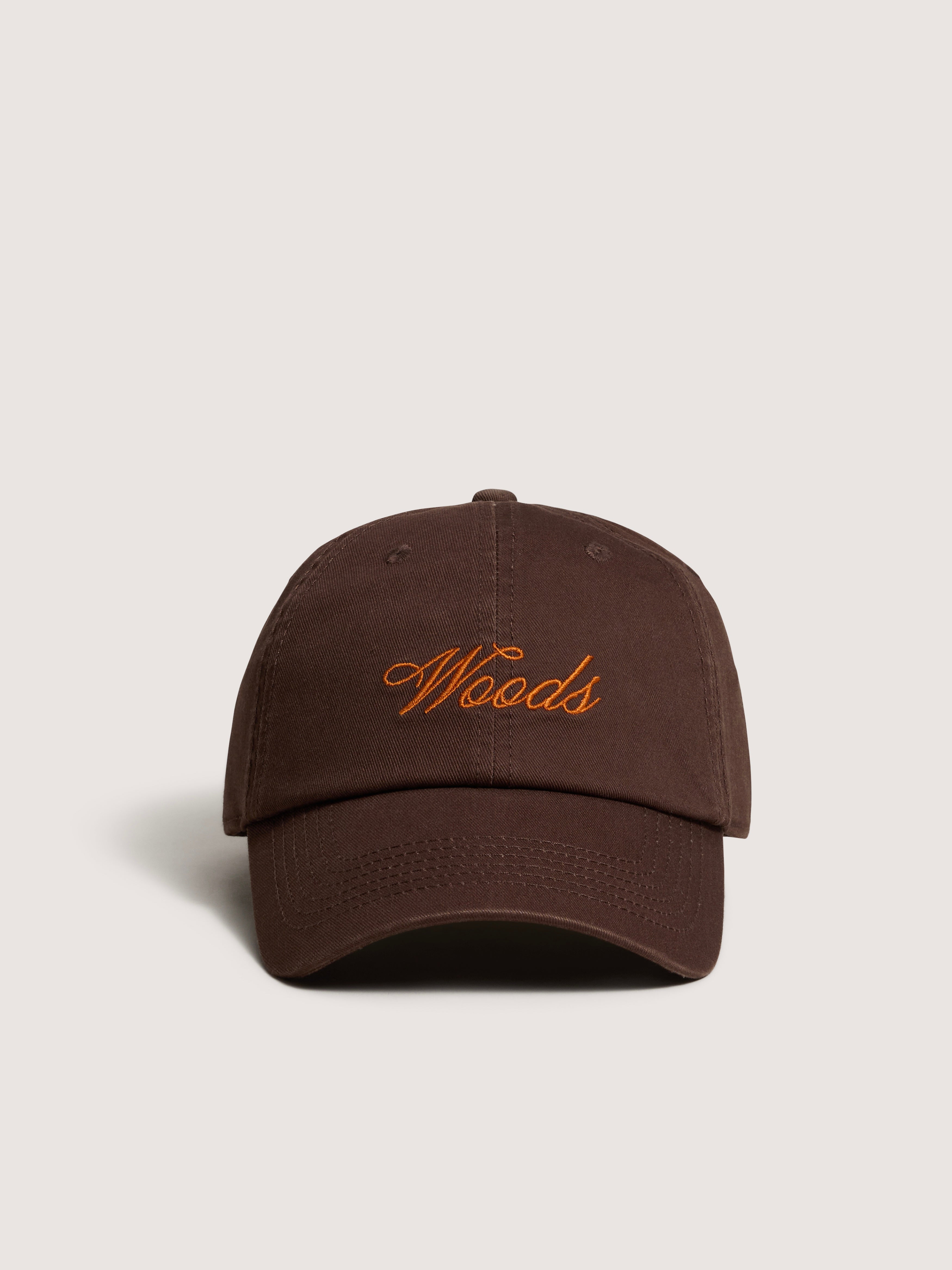 Woods Cursive Cap - Chocolate