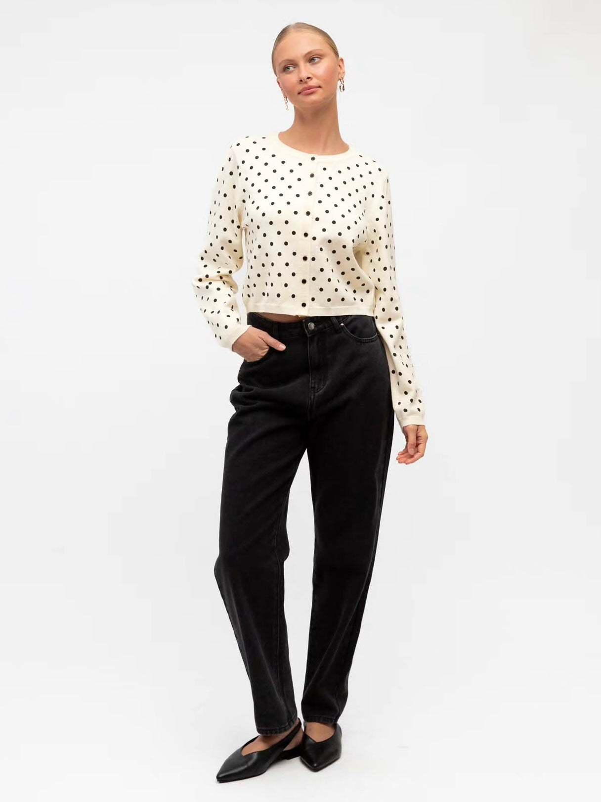 Grenn Spot Cardigan