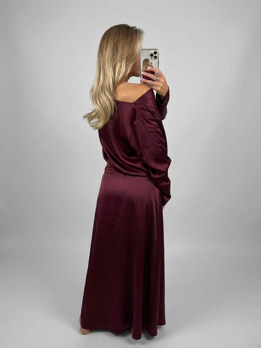 Ember Skirt - Wine
