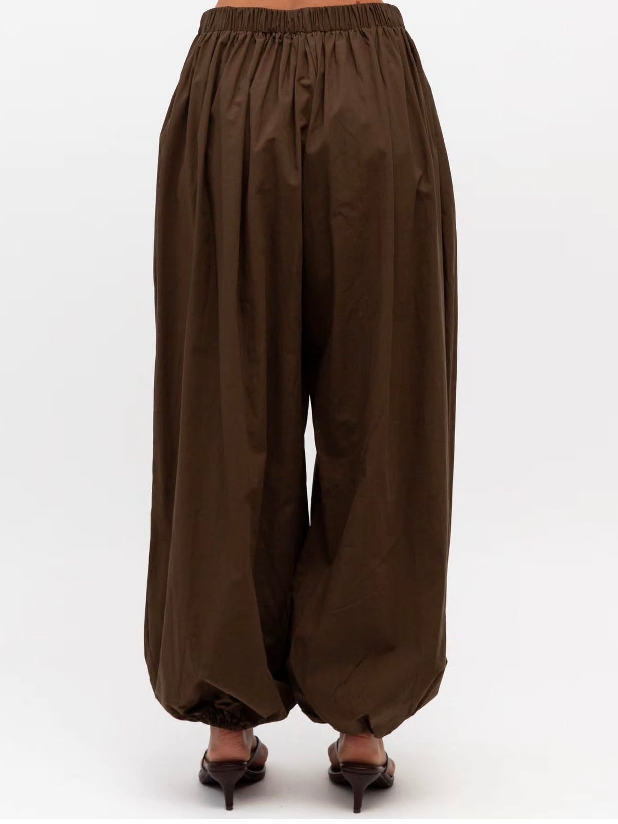 Aria Balloon Pant - Chocolate