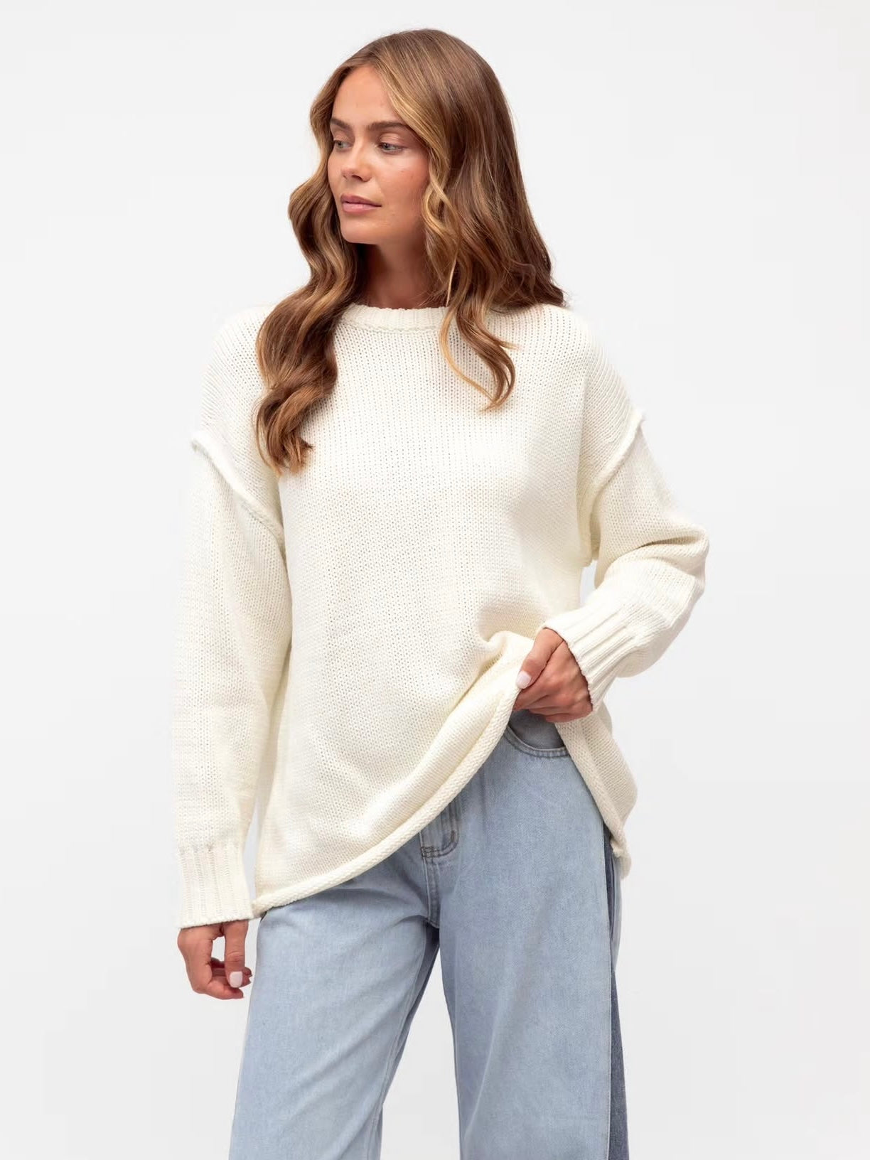 Antonia Knit - White