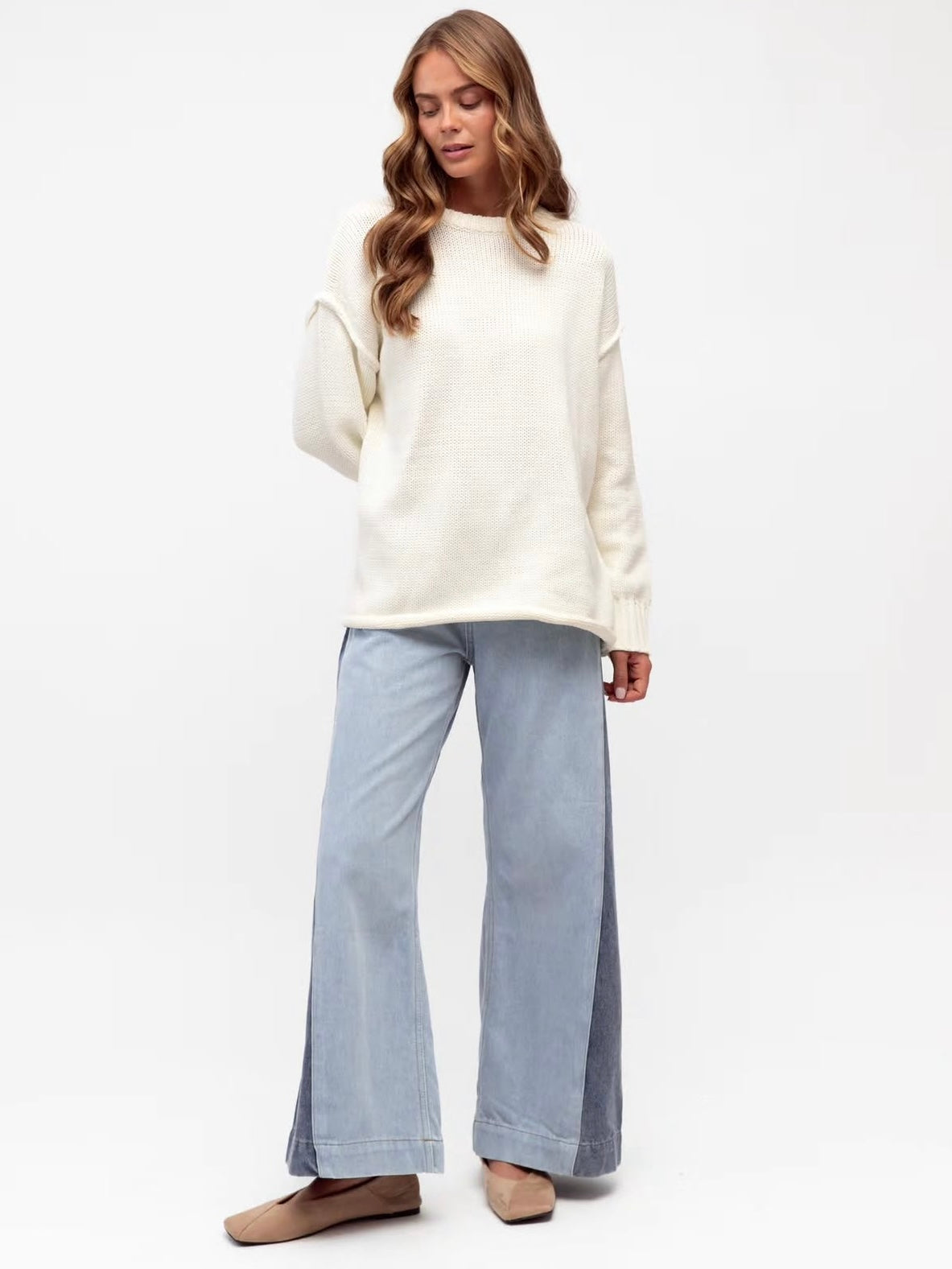 Antonia Knit - White