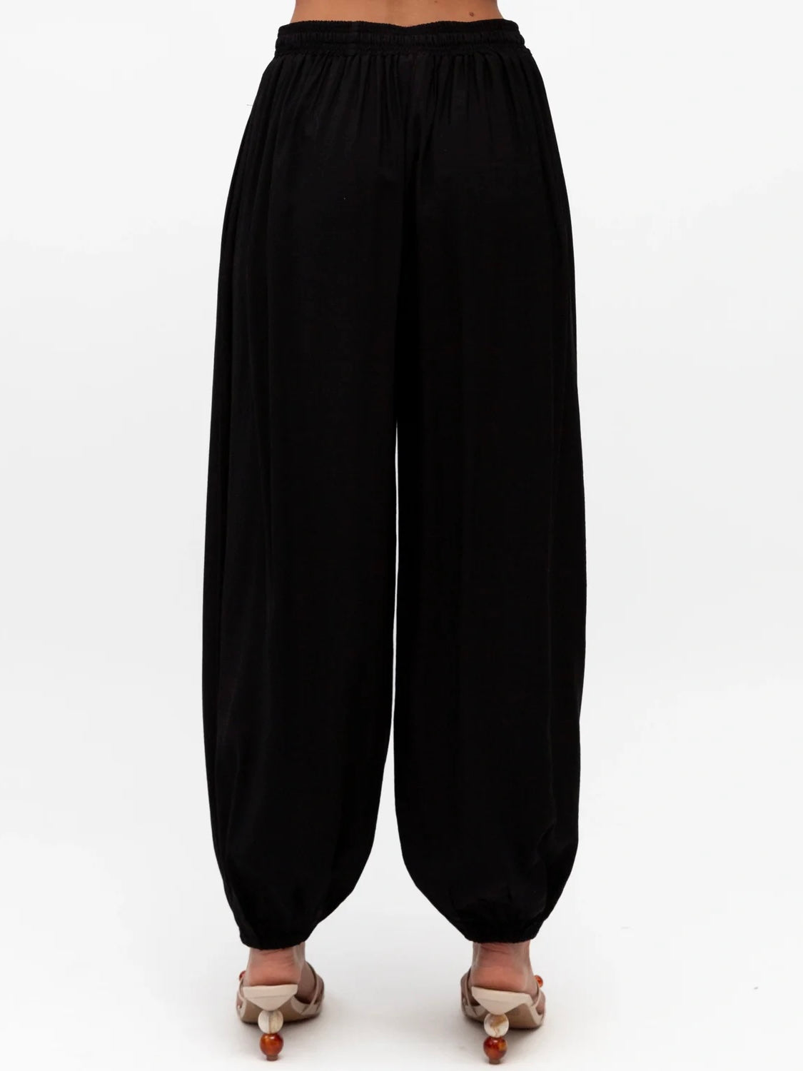 Kara Balloon Pant - Black