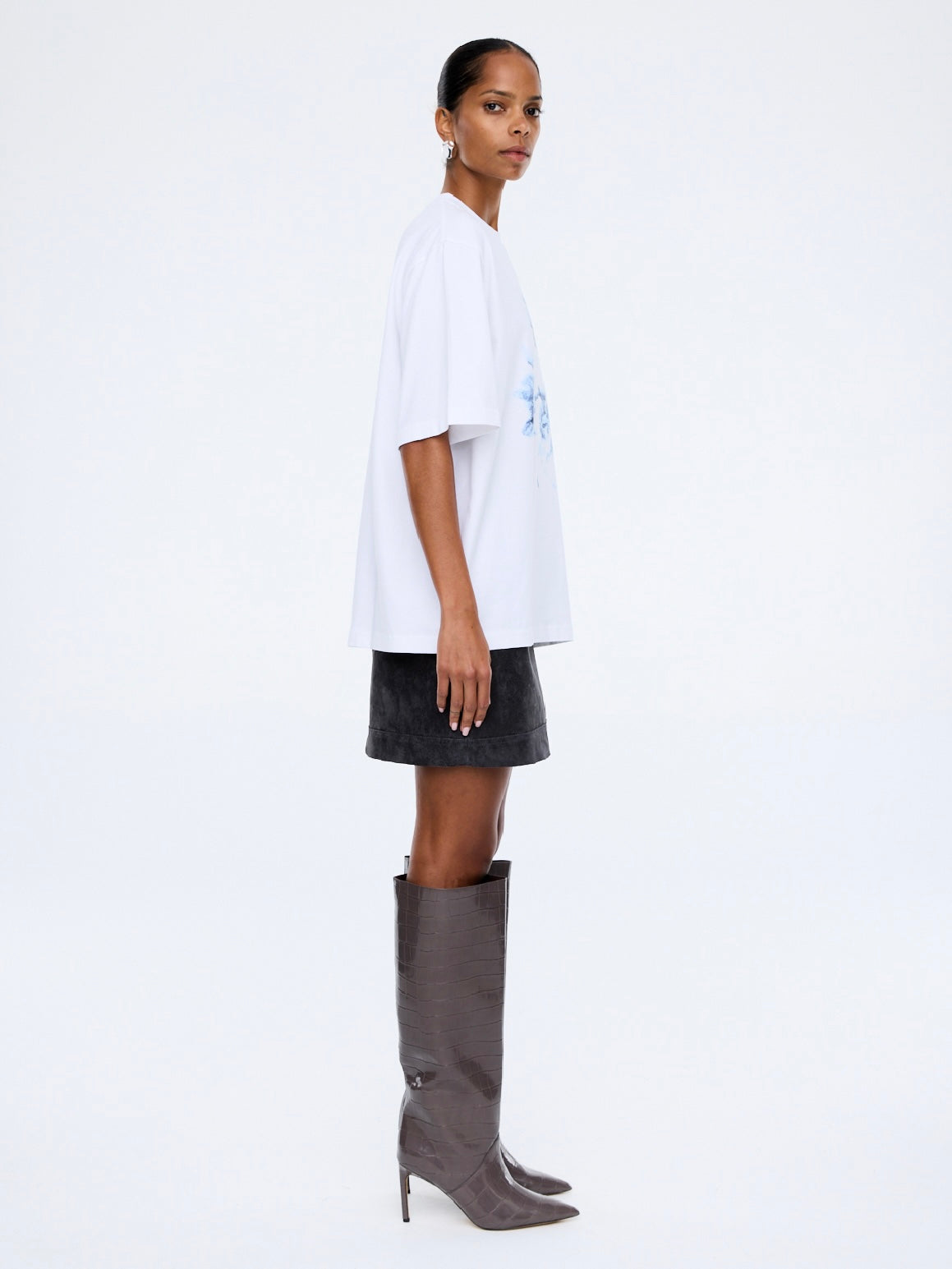 Sophia Relaxed Tee - White
