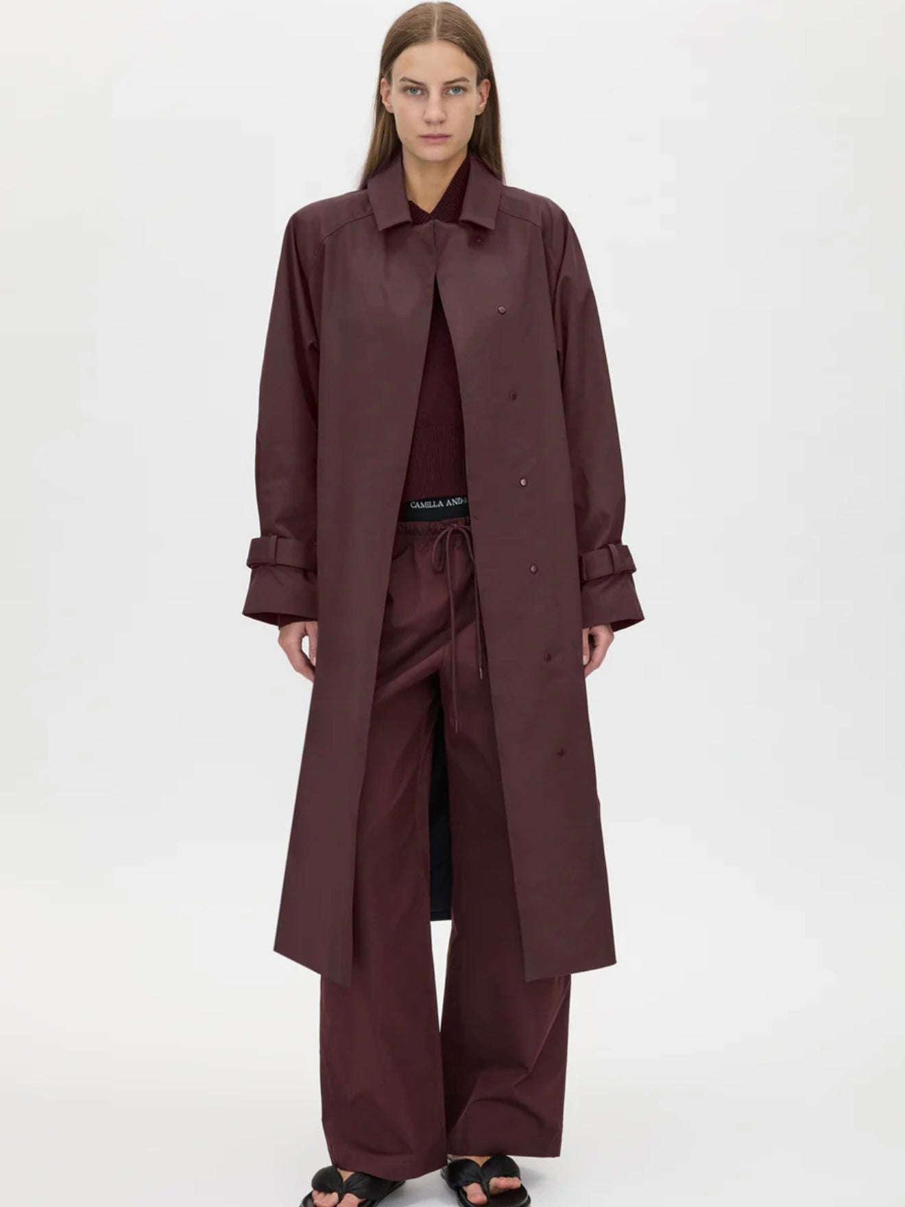 Dia Elastic Detail Pant