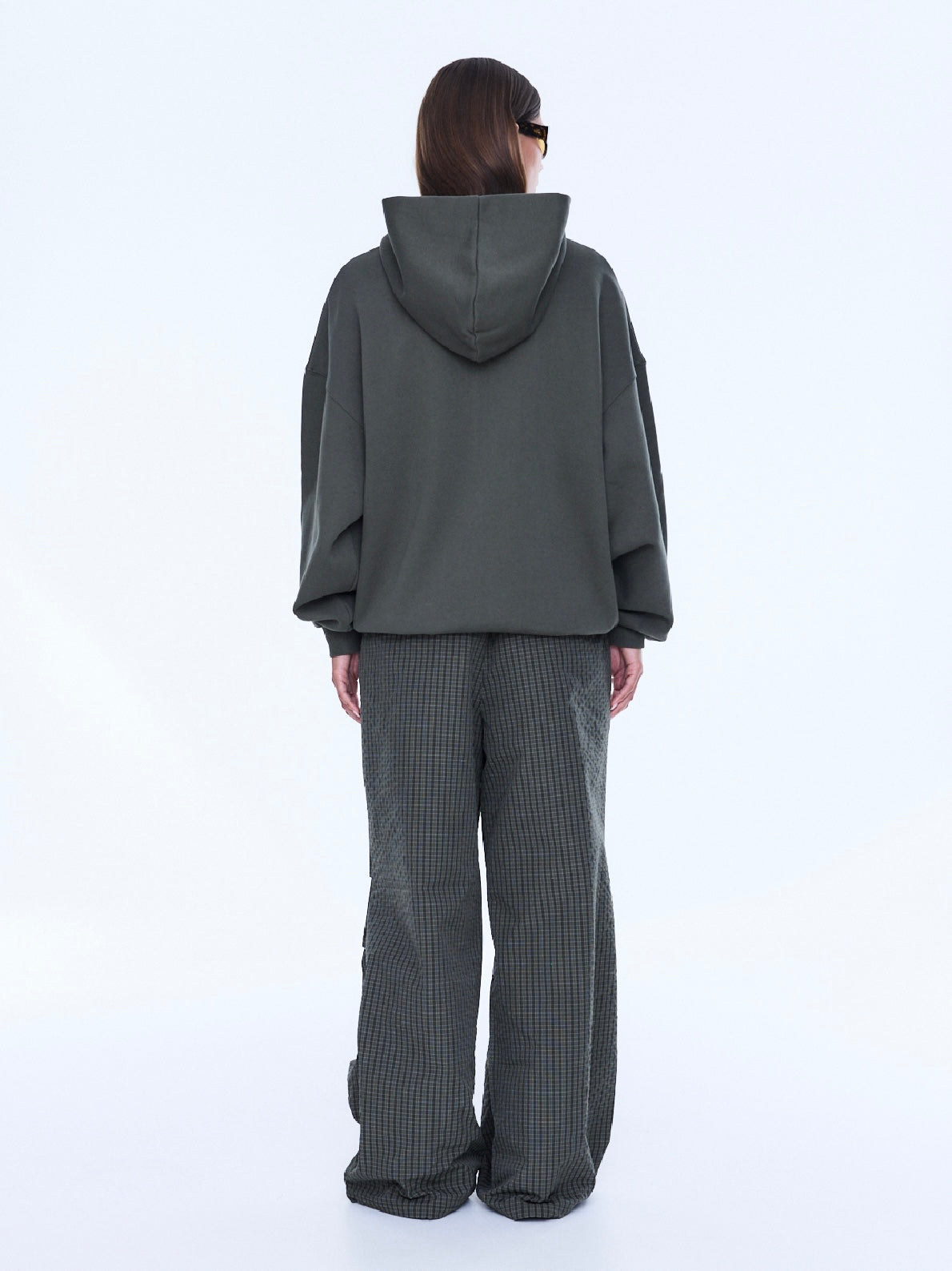Cassie Oversized Hoodie - Olive