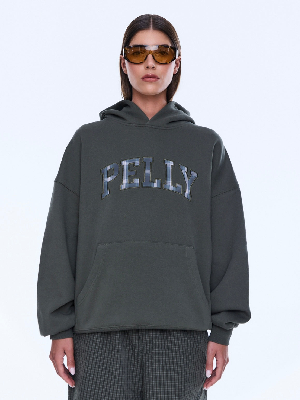 Cassie Oversized Hoodie - Olive