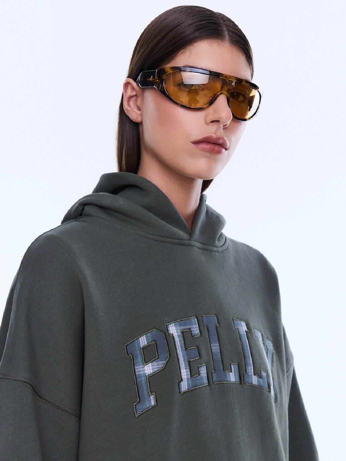 Cassie Oversized Hoodie - Olive