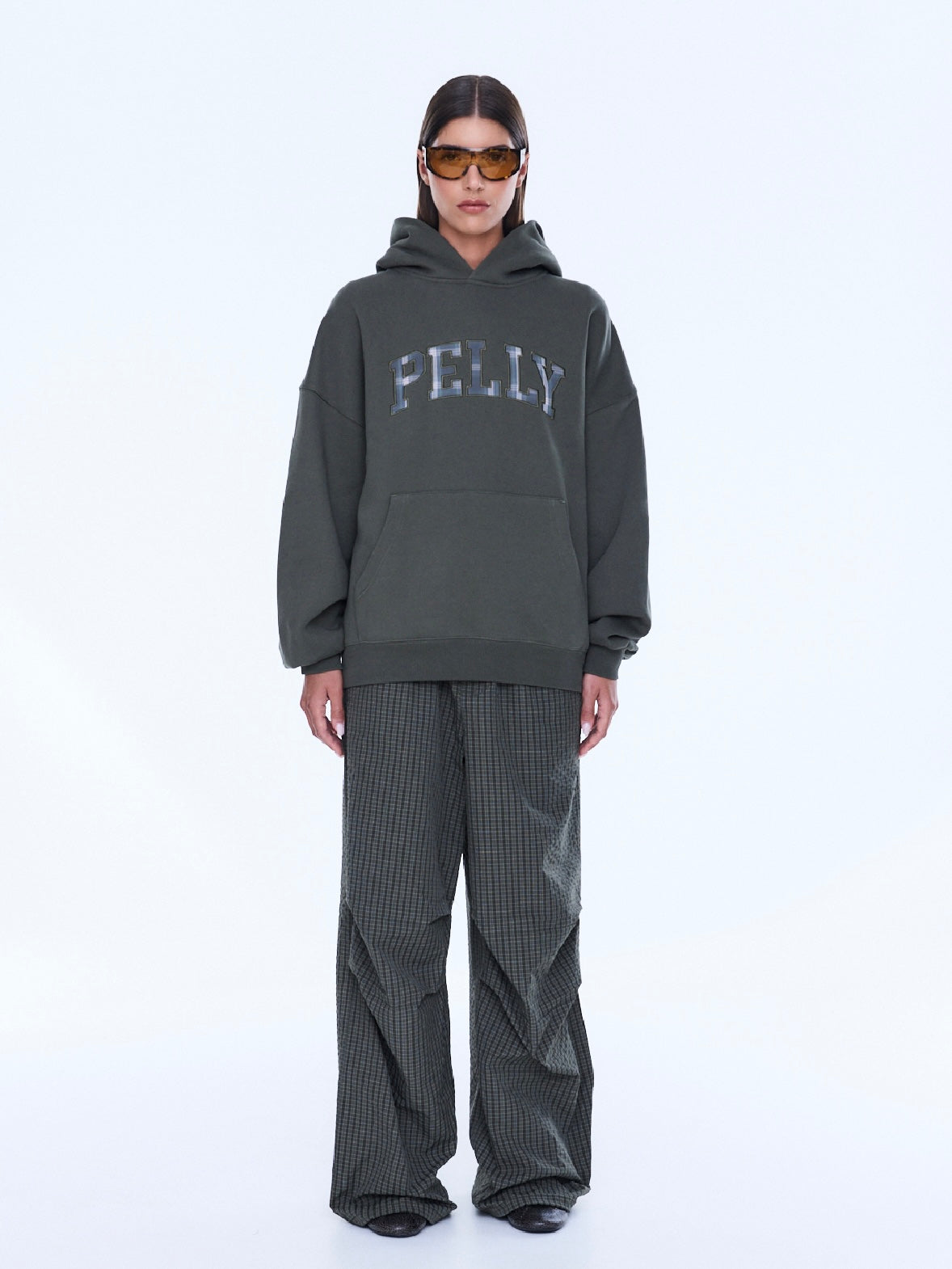 Cassie Oversized Hoodie - Olive