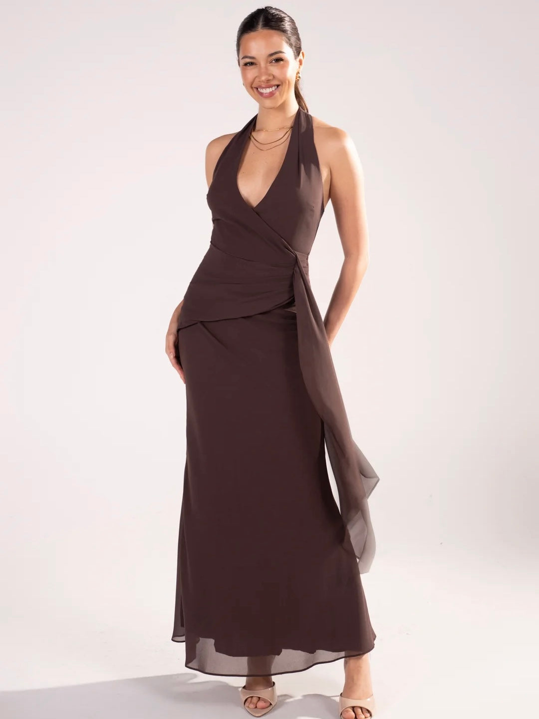 Salter Dress - Chocolate