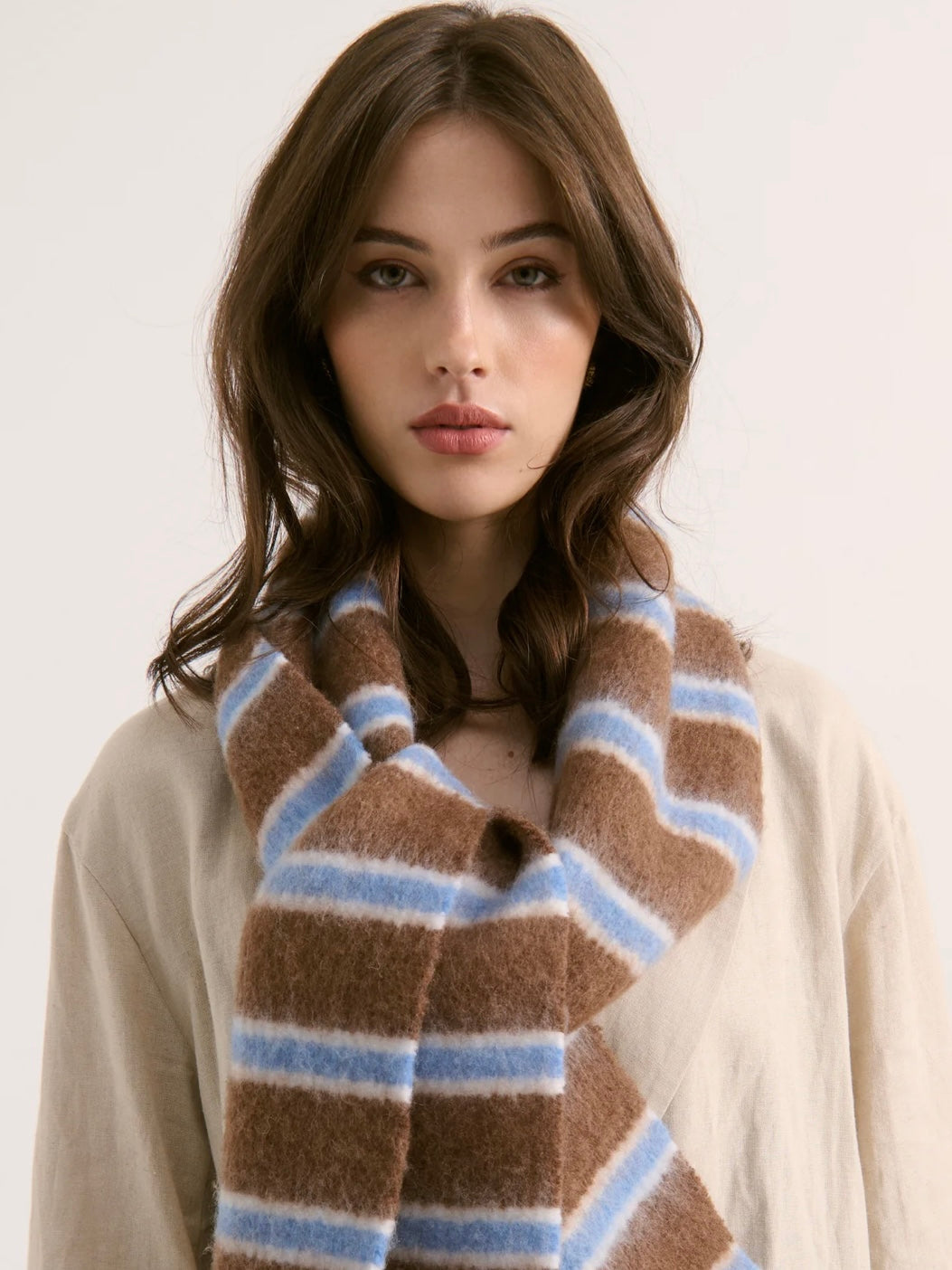 Basset Stripe Scarf
